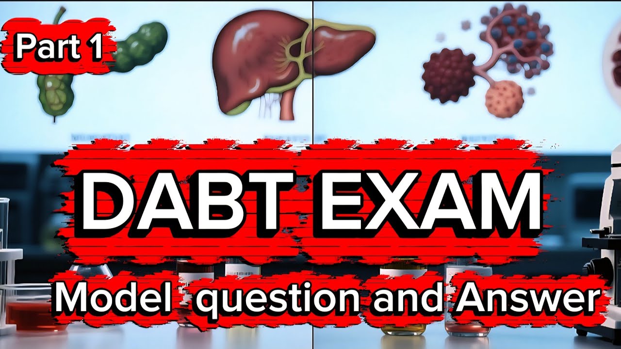 DABT Exam Model Question Paper | Must-Know Questions & Answers