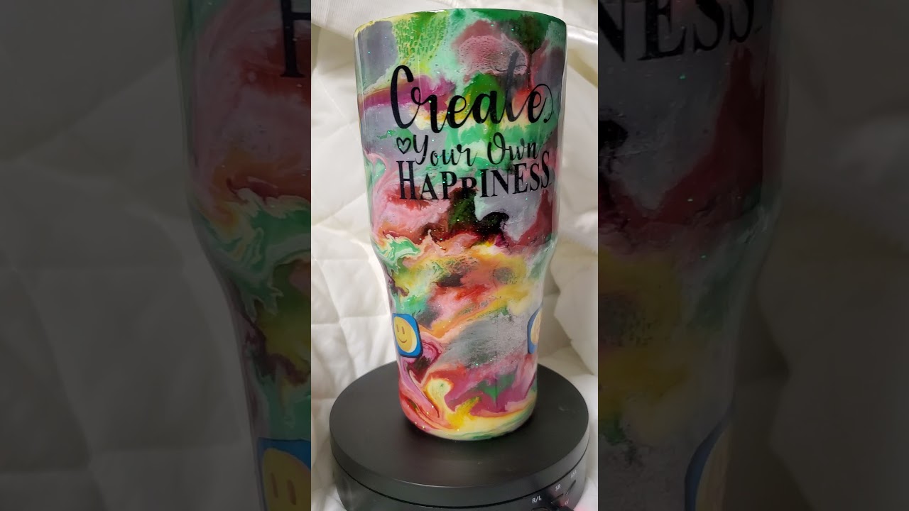 Create your own happiness 30 ounce tumbler
