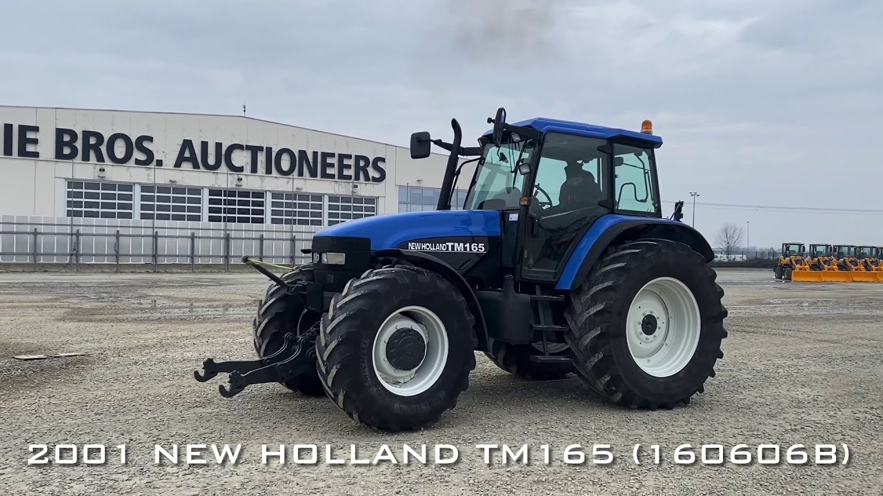 2001 New Holland TM165 - 18/3/2021 - Ritchie Bros. Italia - Caorso (PC)