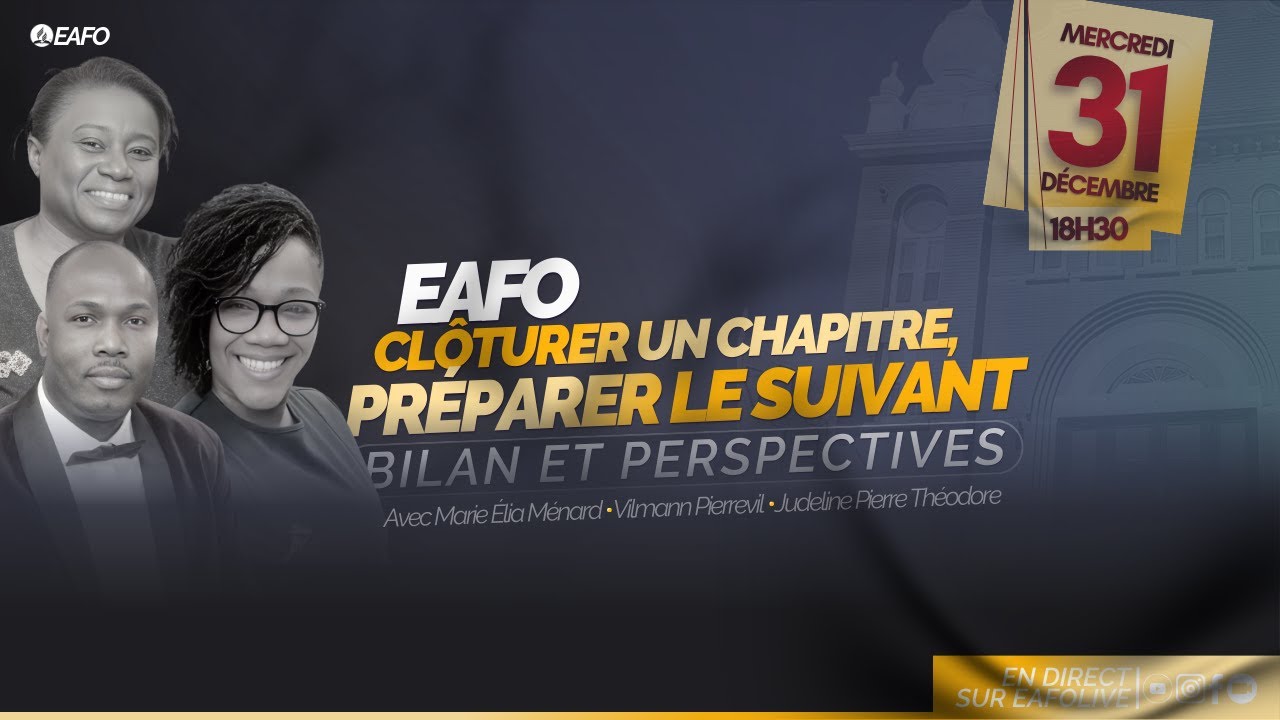 EAFO | Clôturer un chapitre, préparer le suivant – Bilan & perspectives (31 décembre 2025)