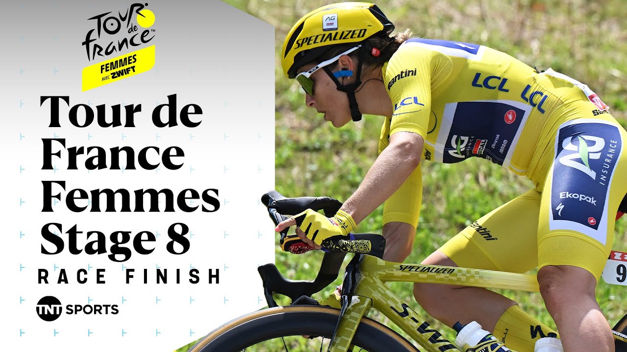 QUEEN STAGE THRILLER! 🔥 | Tour de France Femmes Stage 8 Final KM's | TNT Sports Cycling