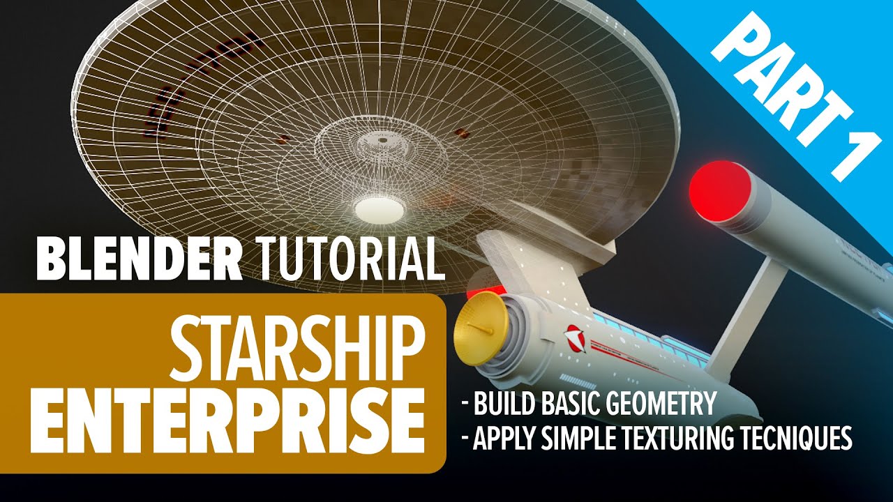 Учебное пособие по созданию авианосца USS Enterprise в Blender, часть 1.
