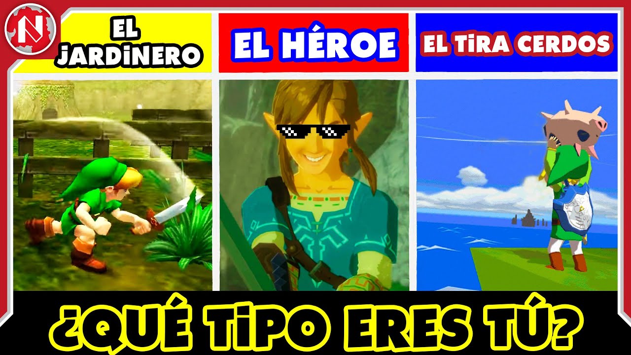 Los 10 Tipos de JUGADORES de Zelda que EXISTEN