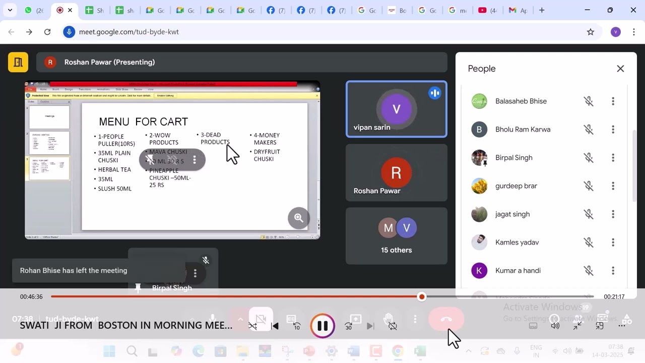 Awesome way to go CFEI.