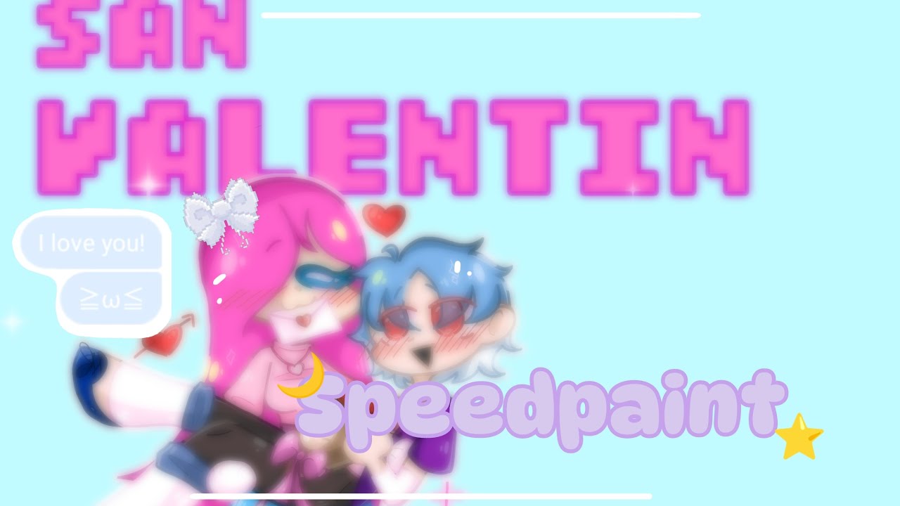 🩵Valentine's day Speedpaint₊˚⊹♡ 🩷