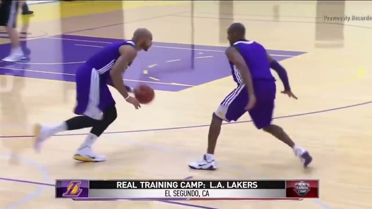 Kobe Bryant&rsquo;s defensive intensity in practice