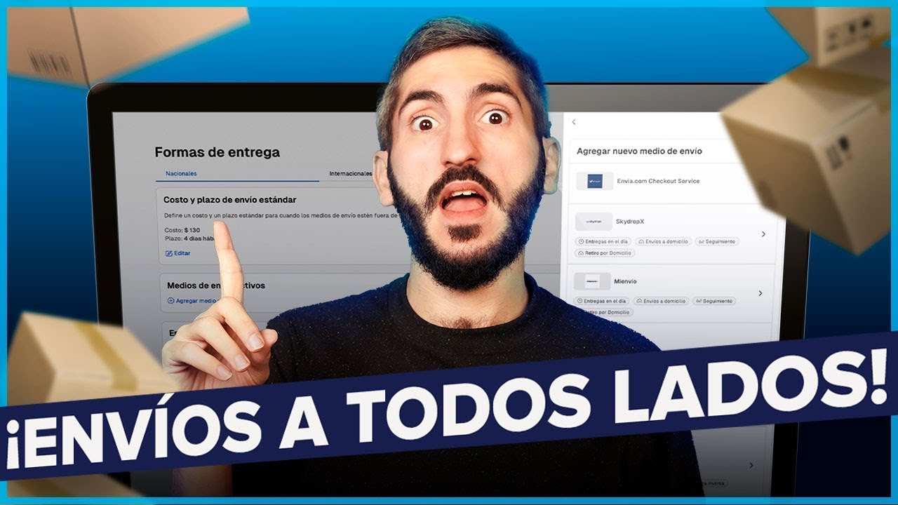 Configura los env&iacute;os de tu tienda online en 5 MINUTOS [Tutorial Tiendanube 2025] 😲💰