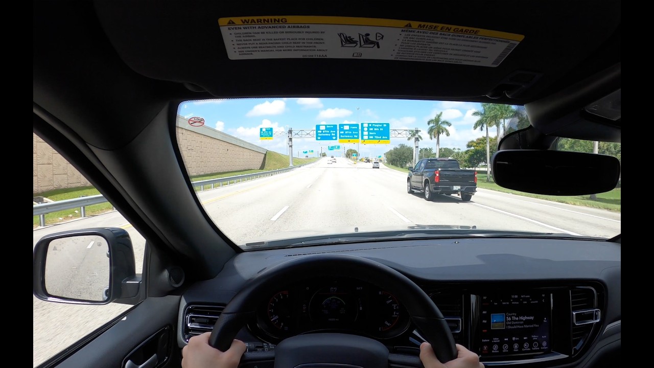 2023 Dodge Durango SXT 3.6L V6 - Miami, Florida - POV Tour & Test Drive 4K