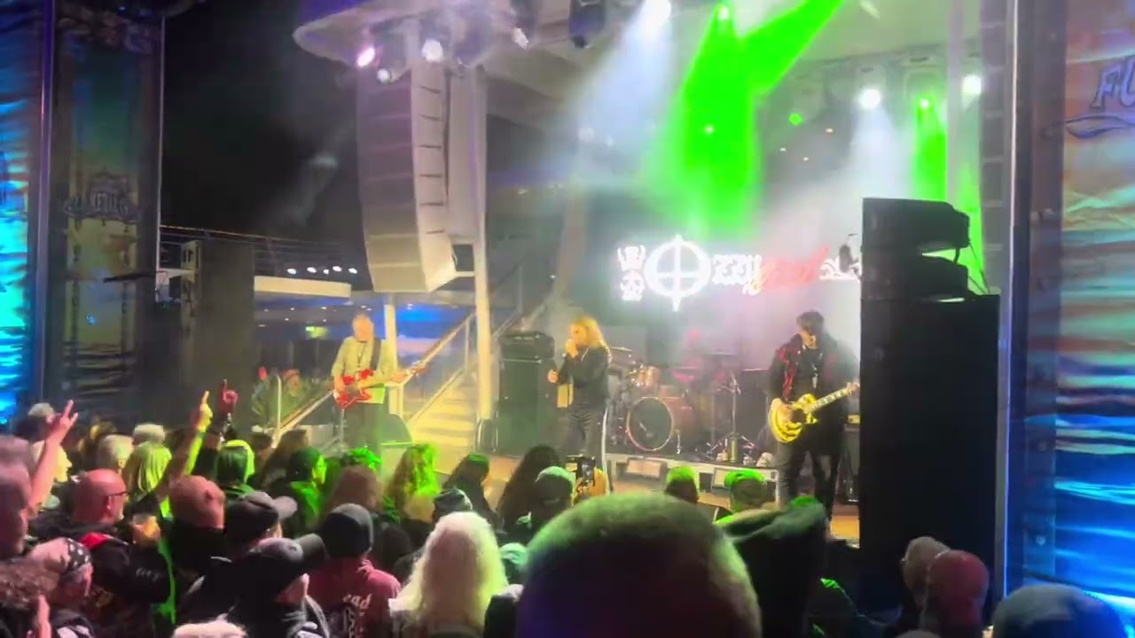 OZZYFIED ~ Crazy Train -live @ Full Metal Cruise X Pt. 1