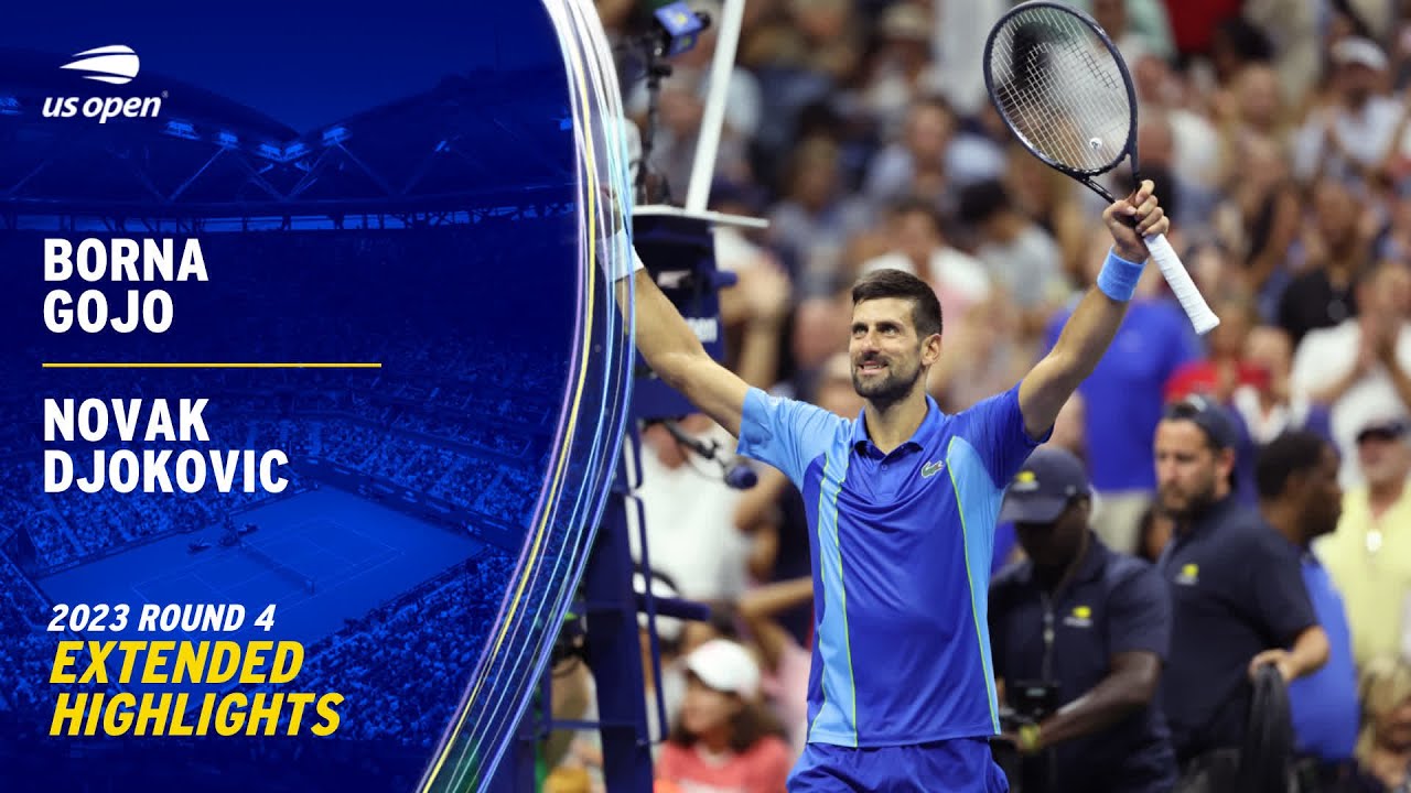 Borna Gojo vs. Novak Djokovic Extended Highlights | 2023 US Open Round 4