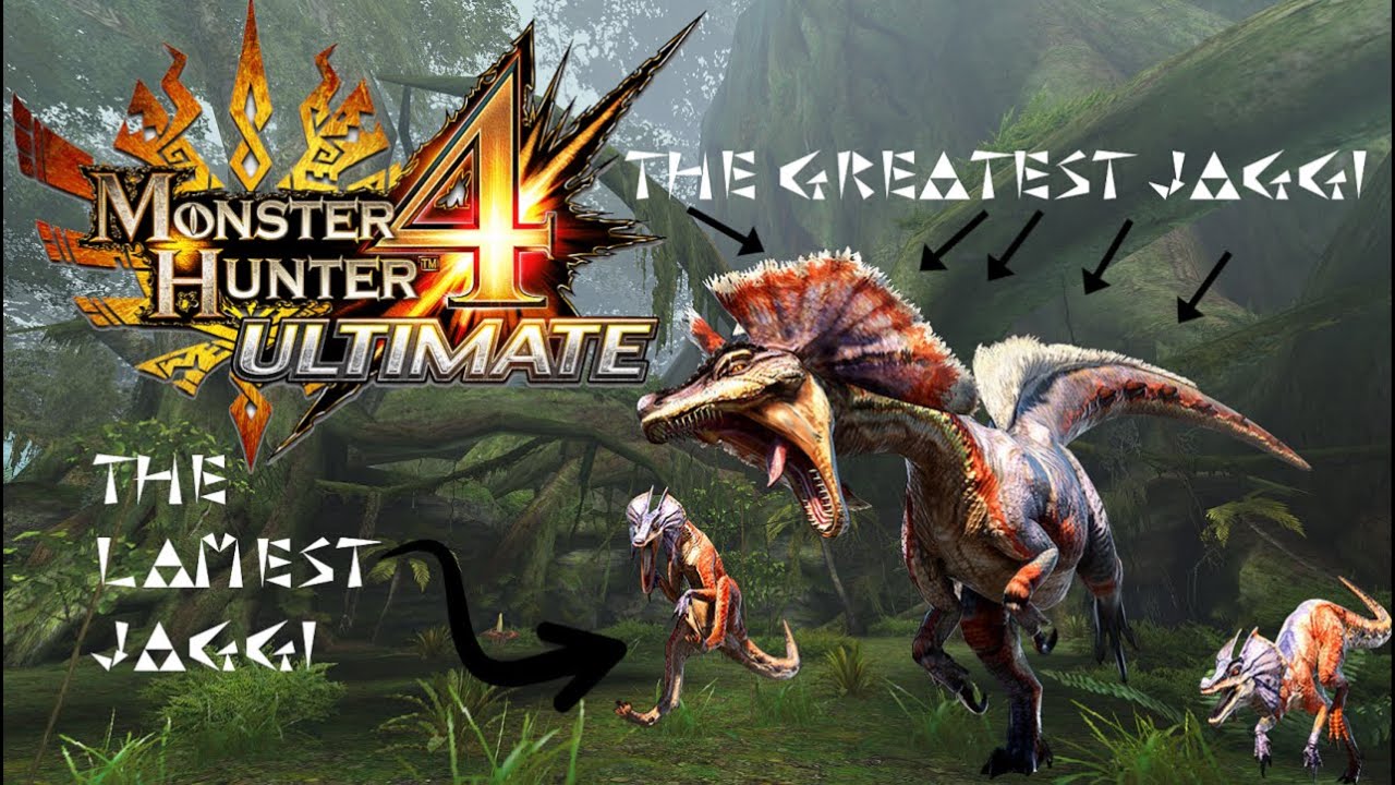 THE GREATEST JAGGI | HD 60FPS MH4U Great Jaggi: Hunt #1