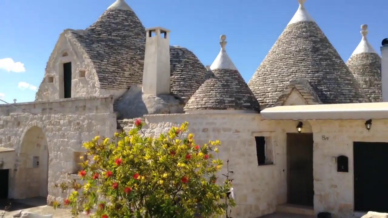 Bob and Jill Stay in a Trulli House in Cisternino, Puglia, Italy!