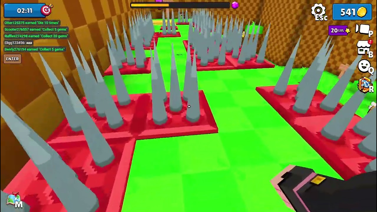 Parkour - Minefun - Velocity Rush Map