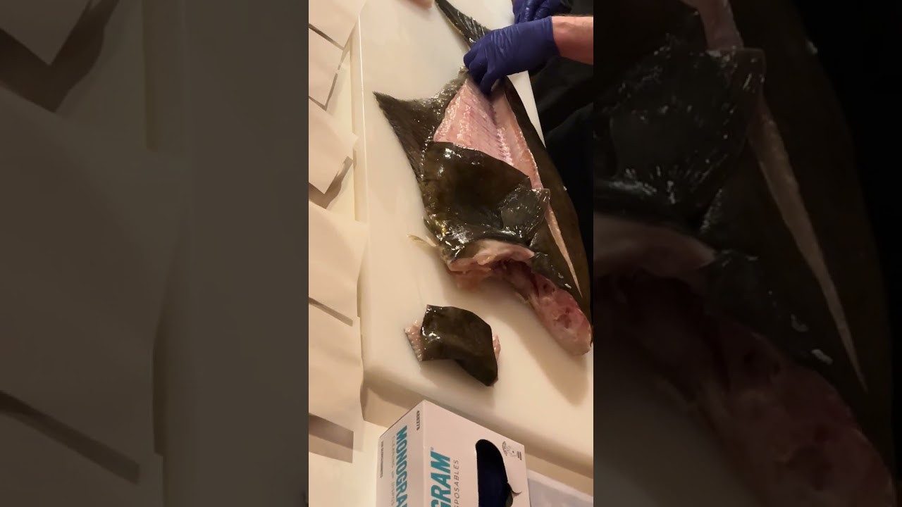 Halibut Skinning