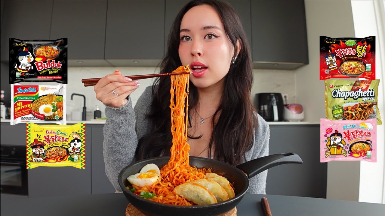 eating noodles everyday for a week