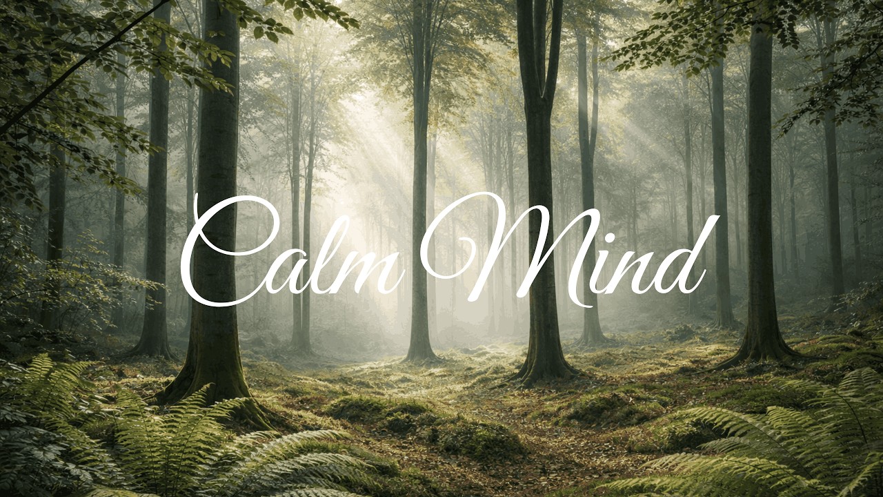 Calm mind • Relaxing background music for stress relief, deep sleep & meditation