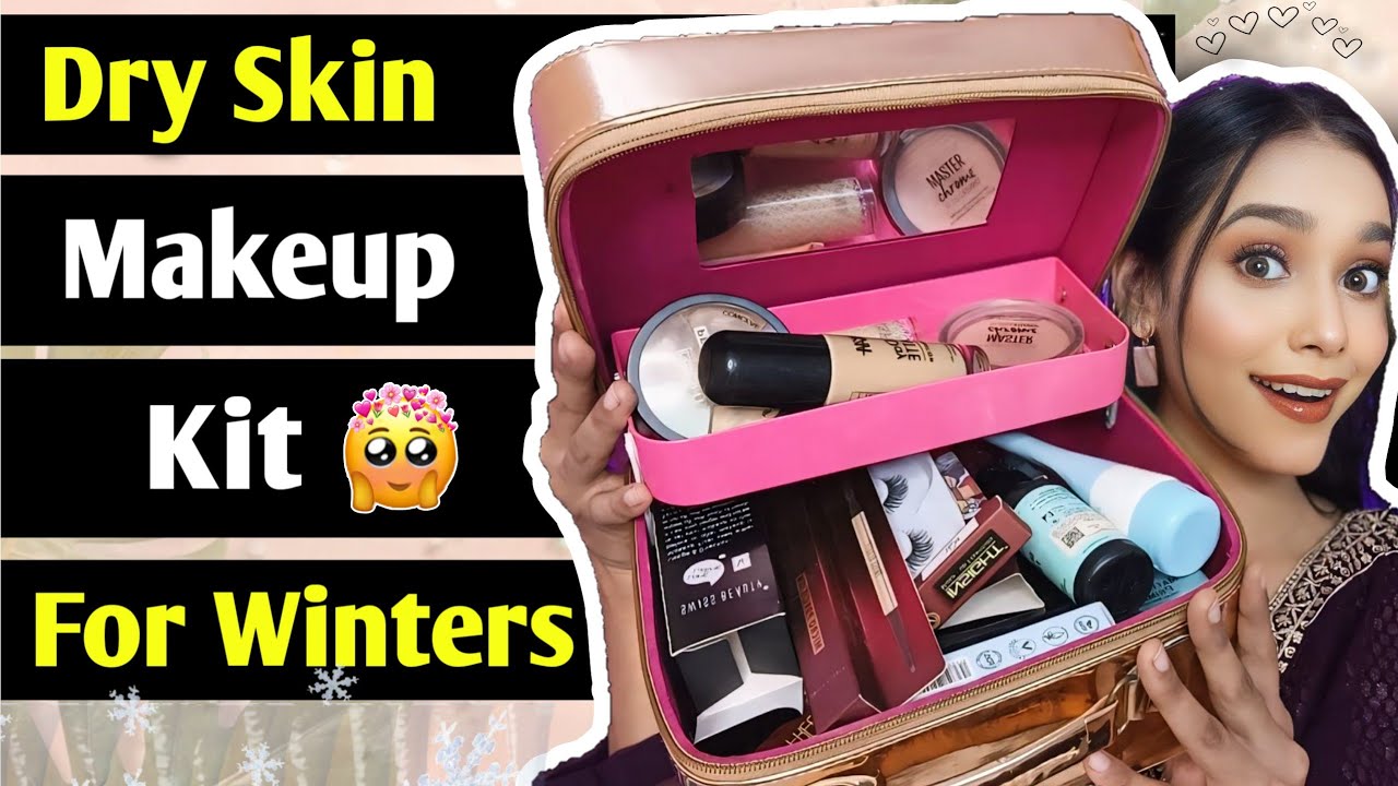 Affordable MAKEUP KIT For DRY SKIN 😍✅( Winter Special ) #dryskin #makeupkit #winterspecial