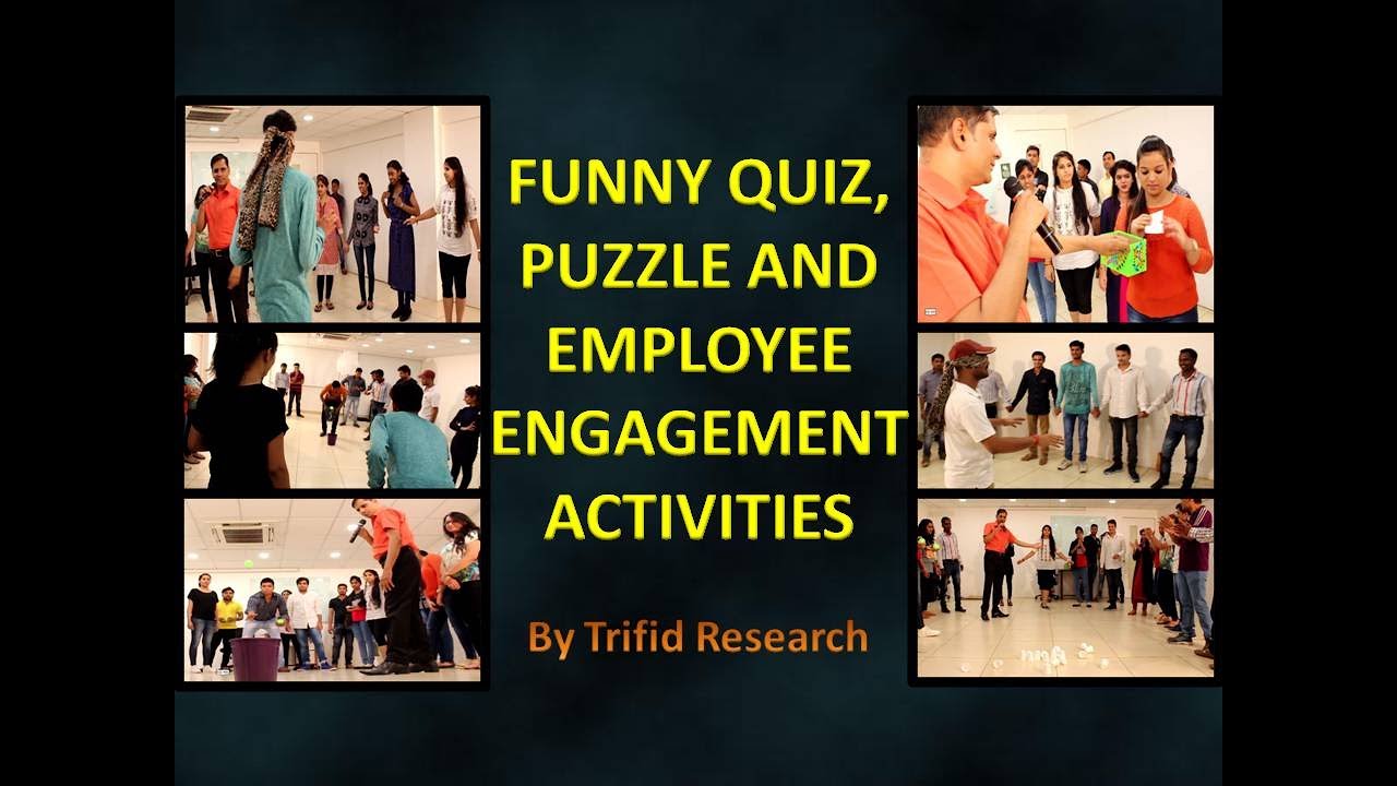 Funny Puzzle and Quiz | Team Building | Employee Engagement Activities | Trifid Research