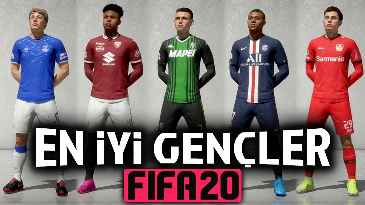 EN İYİ GENÇ YETENEKLER!! TÜRKLER DE VAR!! // FIFA 20 KARİYER WONDERKIDS