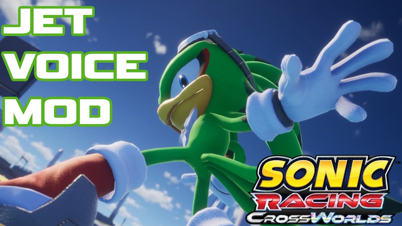 Jet Voice Mod by JetTheHawkVA - Sonic Racing: CrossWorlds