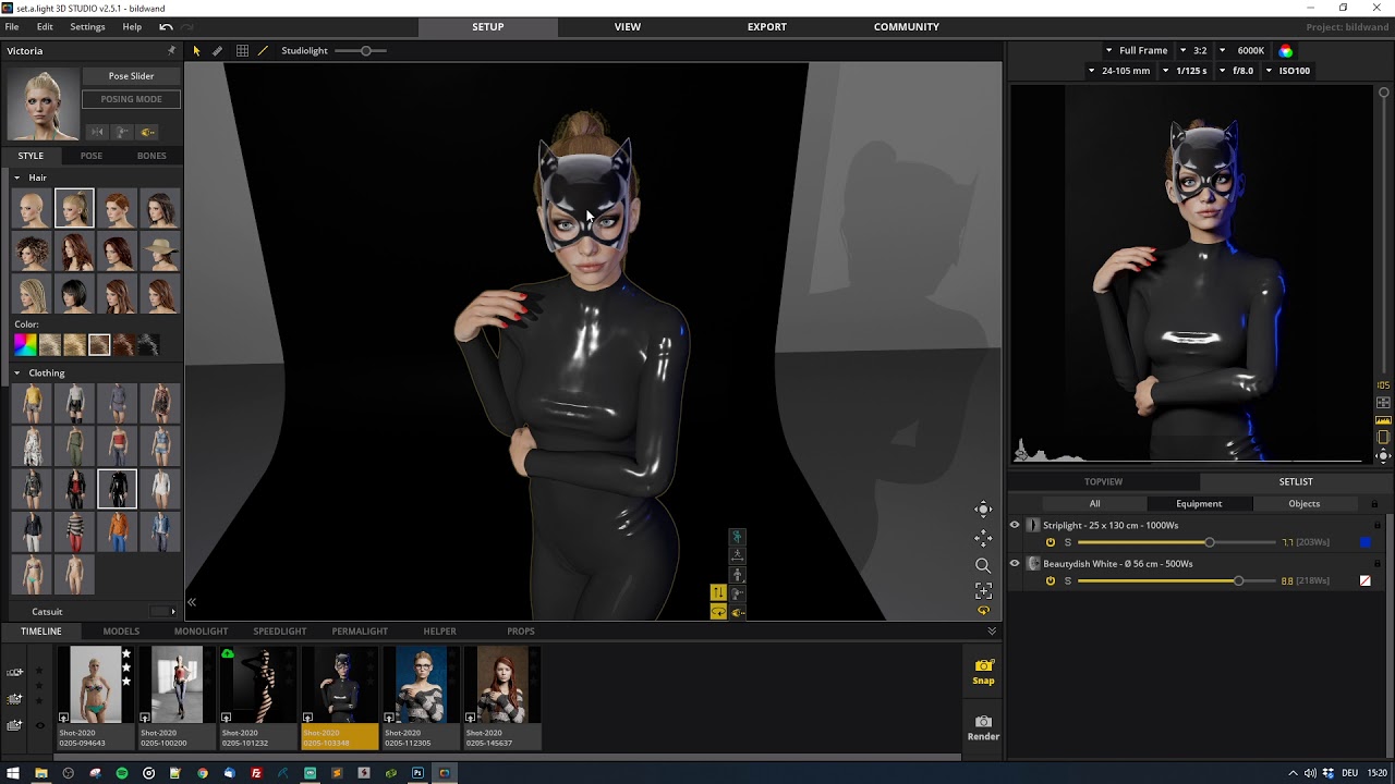 The Picture Wall - Visualize and Refine your lighting setup