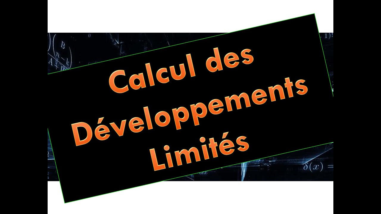 Calcul des Développements Limités .Exercice 05 . Composée .