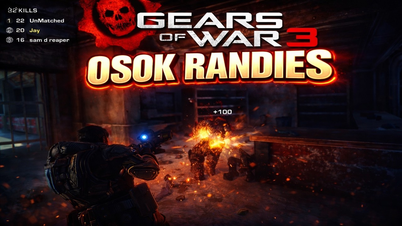 One Shot One Kill RANDIES - Gears of War 3 Multiplayer