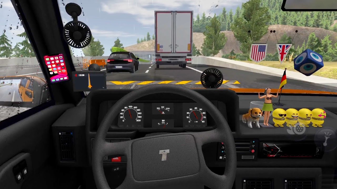 I deliver an order from LAMBWESTON with My TOFAŞ Şahin dlc Mod - Truck Simulator: Ultimate