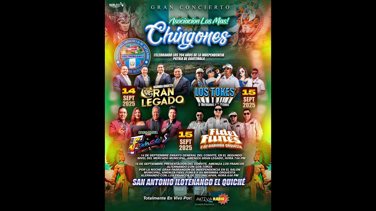 EN VIVO DESDE EL TEJAR CHIMALTENANGO