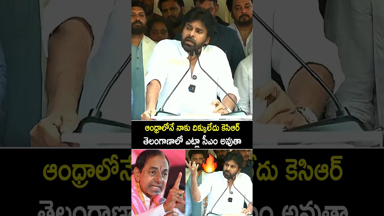 Pawan Kalyan Satirical Comments On KCR At Jubileehills House