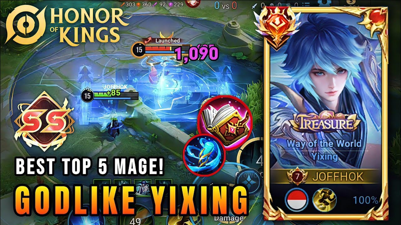 TOP TIER MAGE! Yixing Controls the Game – Insane Poke Build! | Honor of Kings
