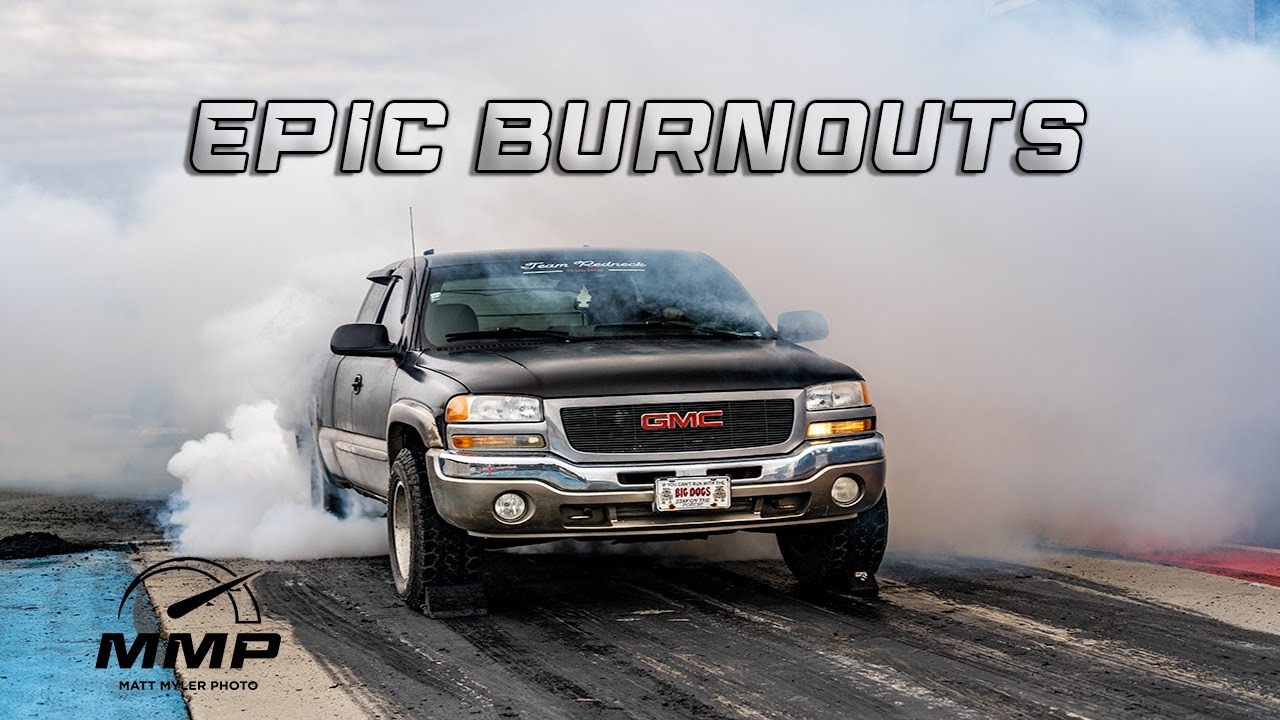 Epic 5th gear burnouts! - Eastbound Park burnout contest June 5th 2022