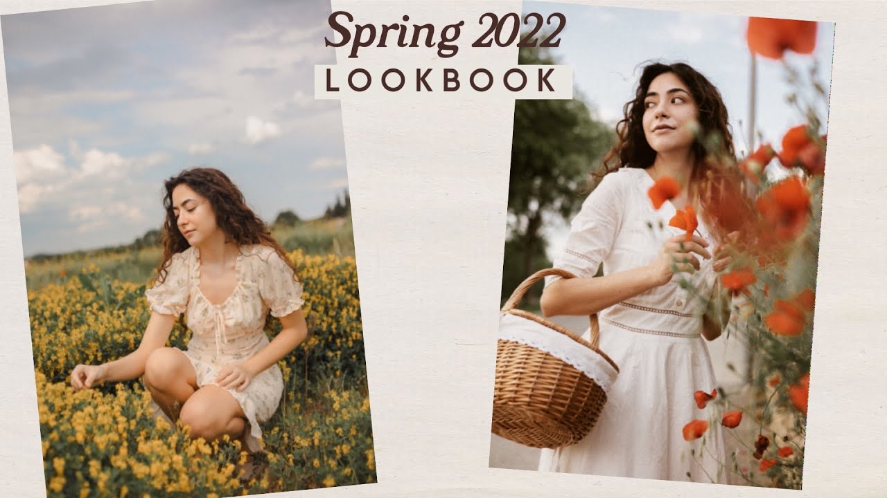 Spring Outfits 2022 Lookbook | Cottagecore, French Style, Vintage Style