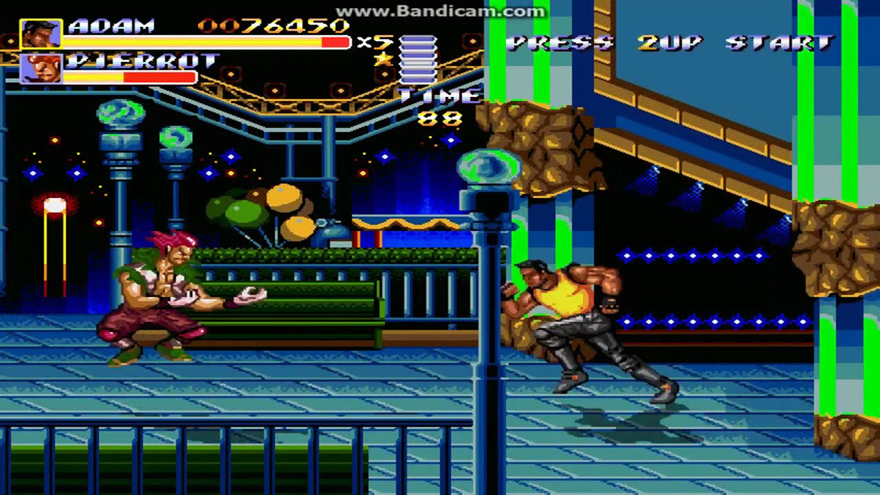 Streets of Rage Remake - Streets of Rage 3: Adam's Story playthrough