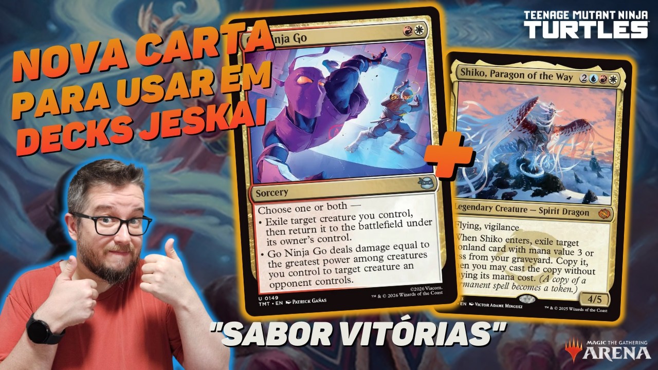 ⚪️🔴🔵 Deck Jeskai: vencendo com criaturas e suas habilidades | Standard