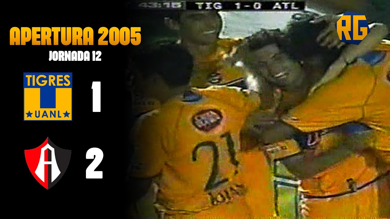 TIGRES 1-2 ATLAS | J12 APERTURA 2005 | GOL DE ANDRES SILVERA