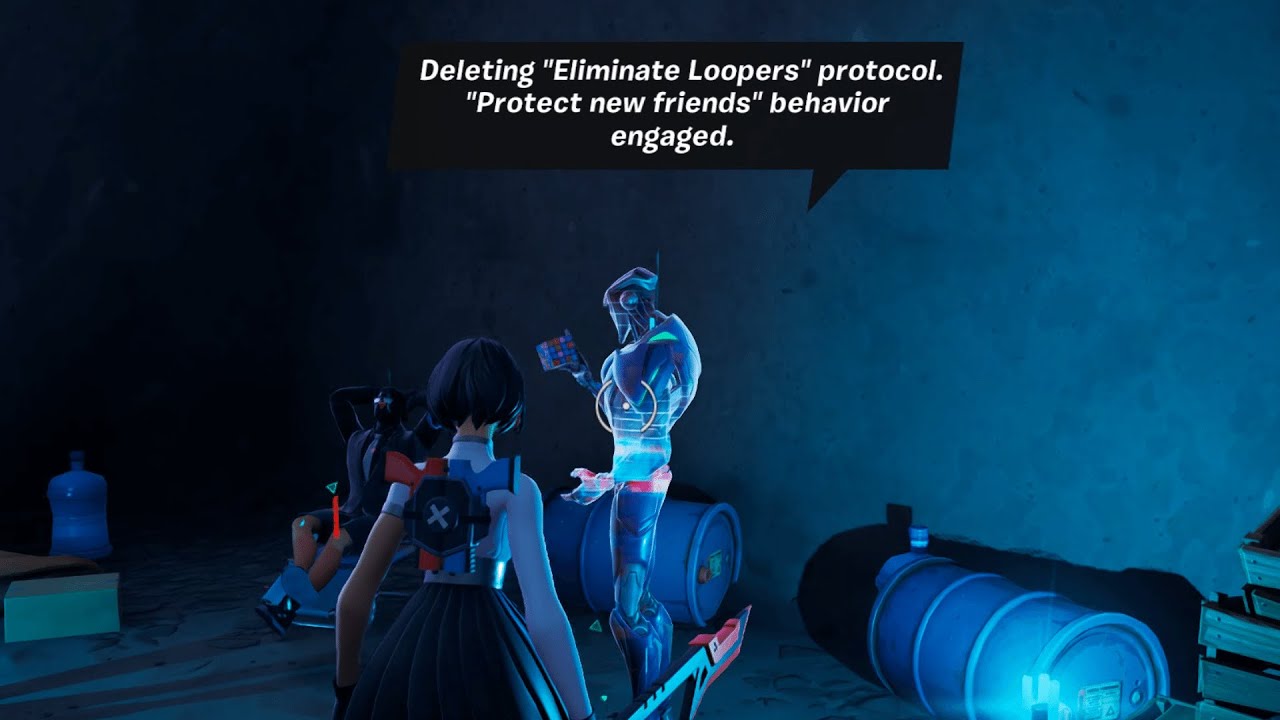 Fortnite SECRET Trespasser Conversations