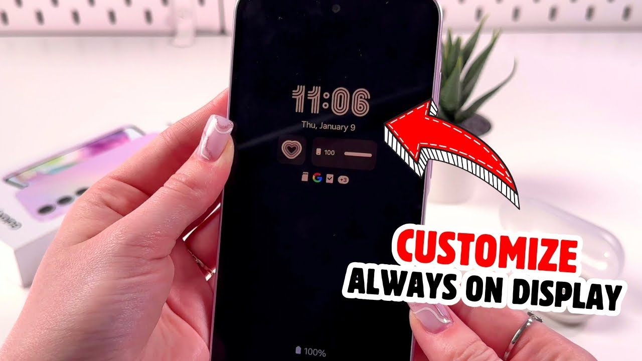Samsung Galaxy A35 5G: How to Customize Always On Display