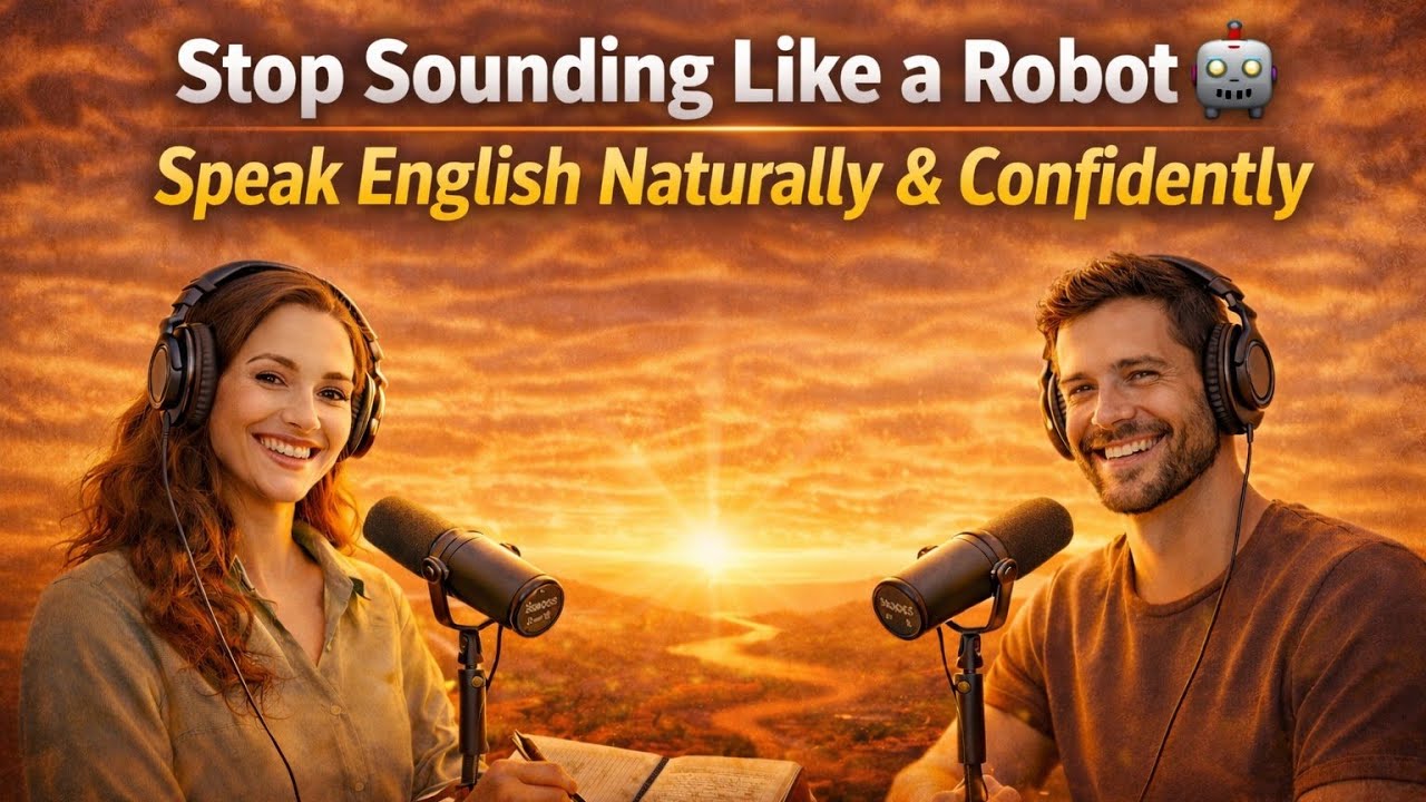 Stop Sounding Like a Robot 🤖 | Speak English Naturally & Confidently 