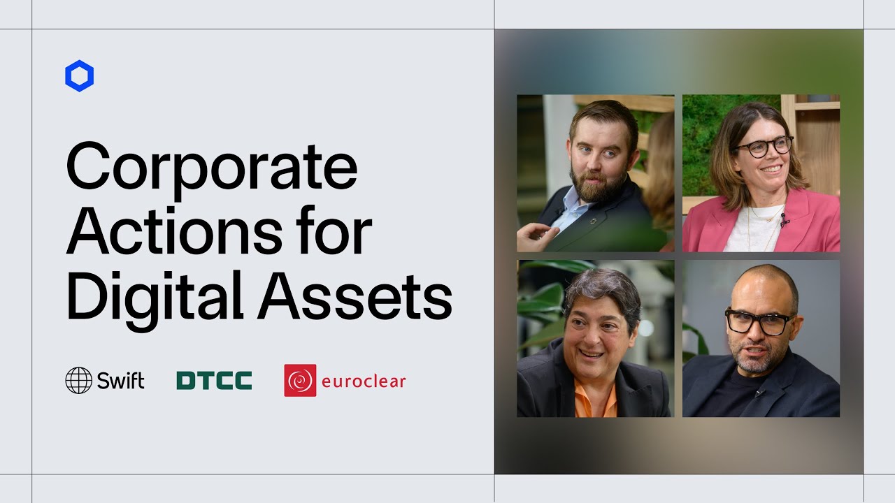 Establishing a Unified Standard for Asset Servicing | Swift, Chainlink, DTCC, Euroclear @ Sibos 2025