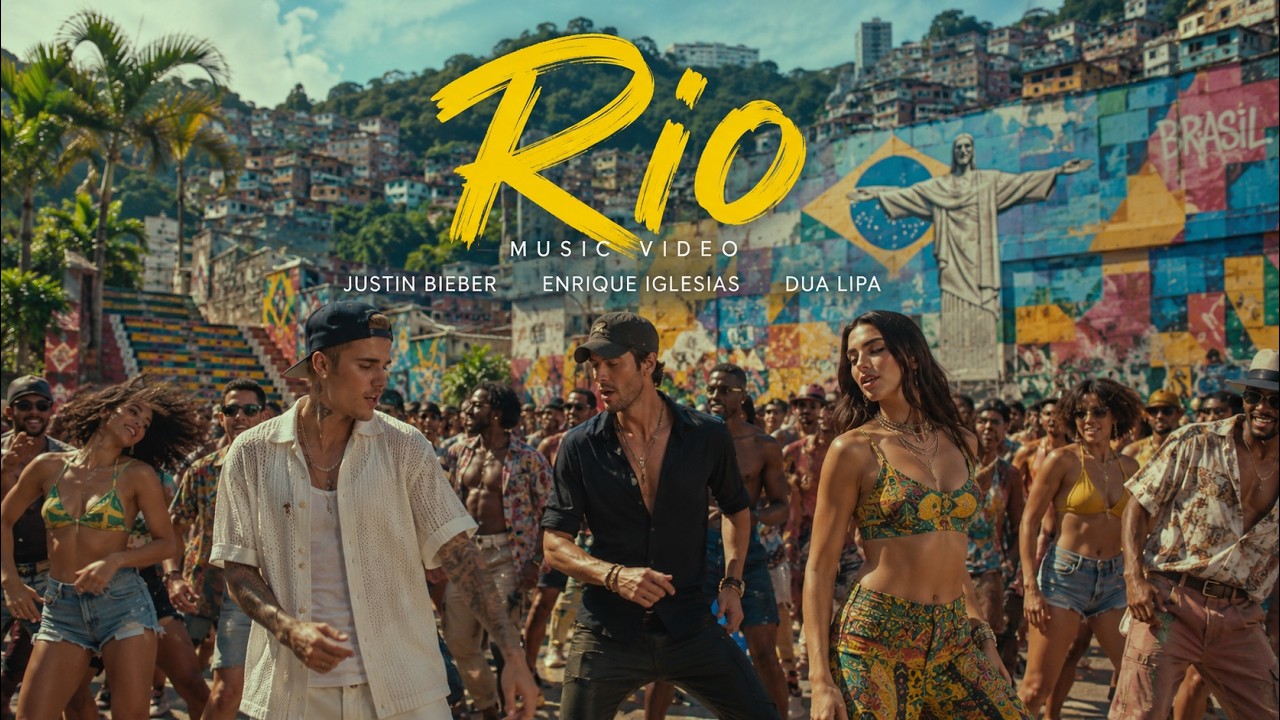 Enrique Iglesias - Rio (Music video) Feat. Justin Bieber X Dua lipa prod. Oneseven