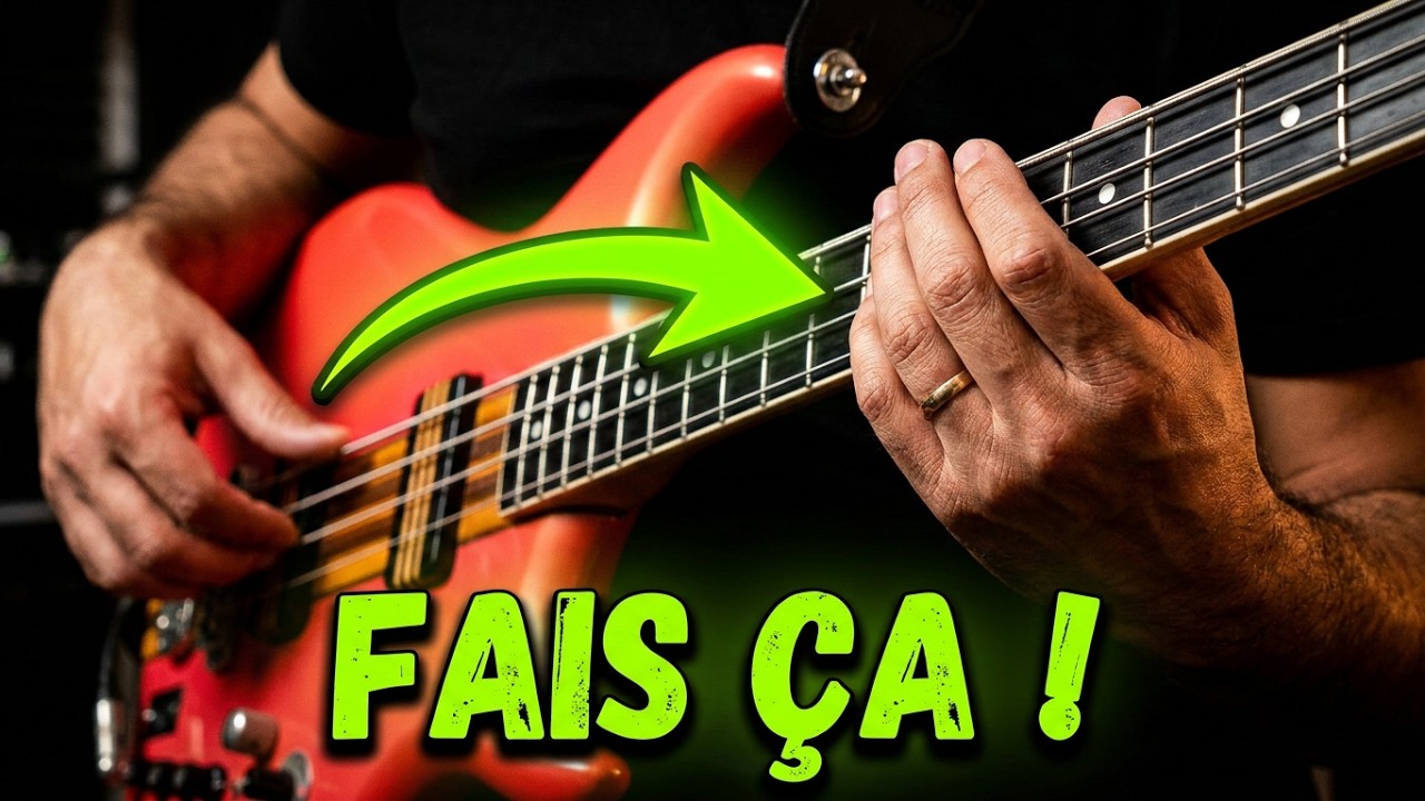 Basse Débutant : maîtriser les BASES (positions main Gauche/Droite) Cours #1