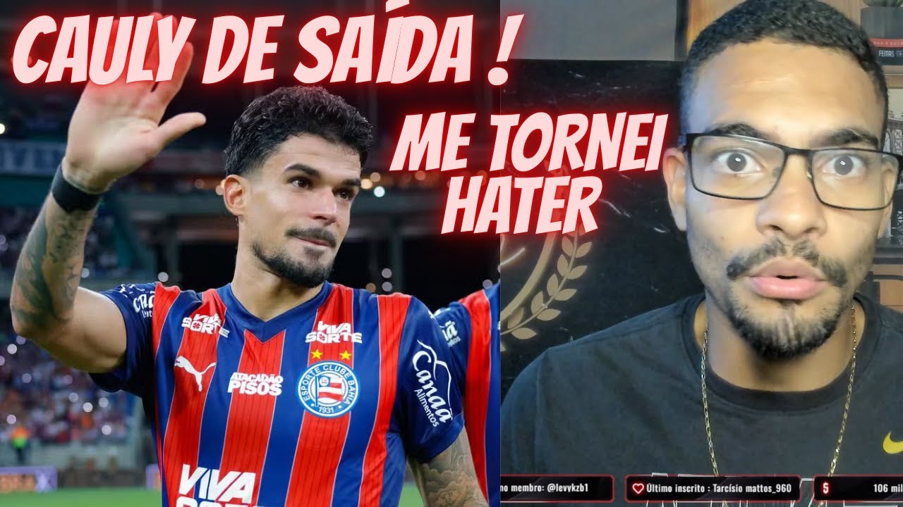 🔥💣CAULY OLIVEIRA FORA DO BAHIA ! REZENDE E KAYKE DE SAÍDA ! O SPORT DEVERIA BUSCAR REZENDE !