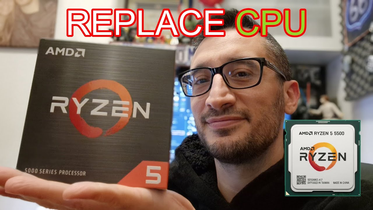 Riparazione PC: Sostituisco un Ryzen 4600G rotto con un Ryzen 5500