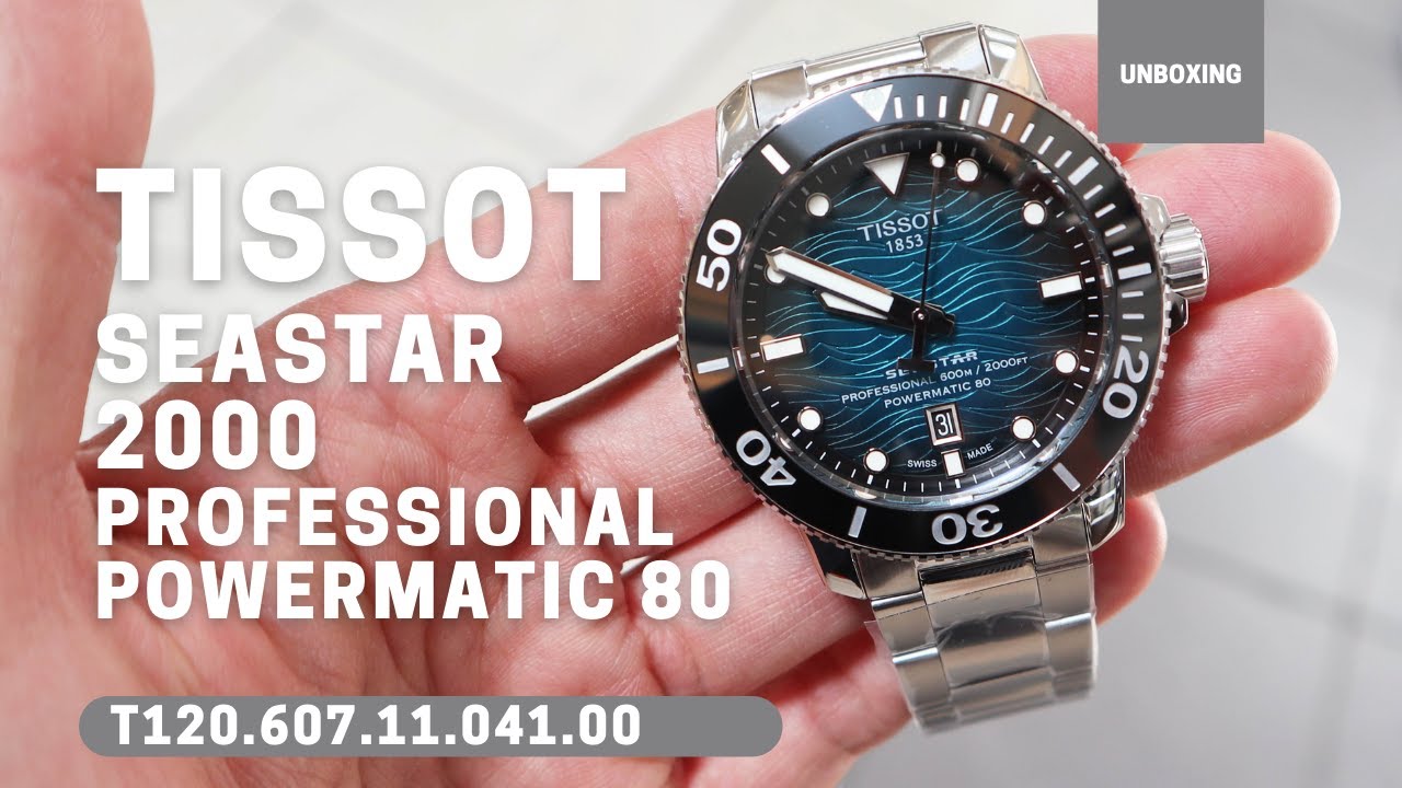 TISSOT SEASTAR 2000 PROFESSIONAL POWERMATIC 80 T1206071104100