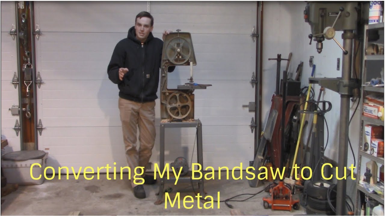 Converting a Wood Band Saw to Cut Metal Part 1