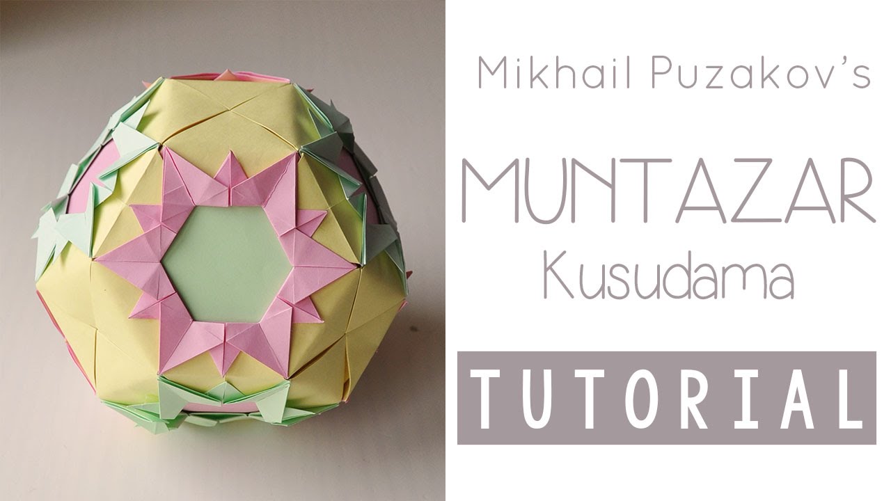 Origami Muntazar Kusudama Tutorial