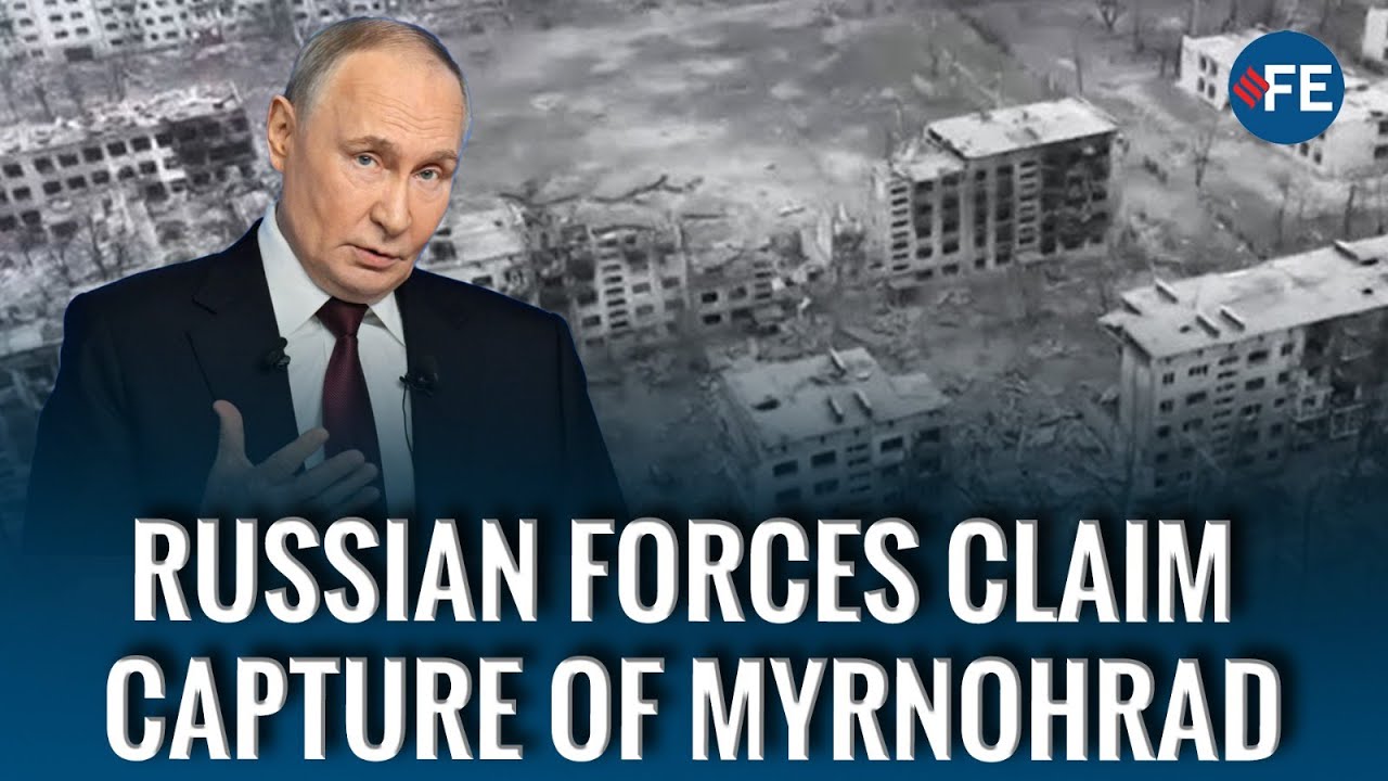 Russian Forces Claim Capture of Myrnohrad, Huliaipole as Drone Footage Shows Widespread Destruction