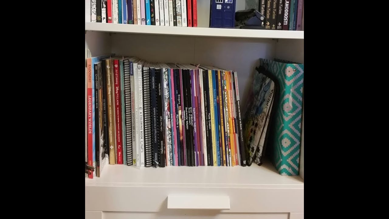 My Colouring Book Collection 2/2018 - 145 Books!