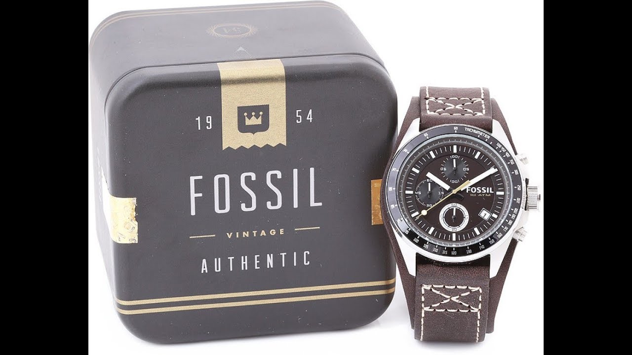 Chronograph Fossil CH2599I for men - Complete Beginner's Guide
